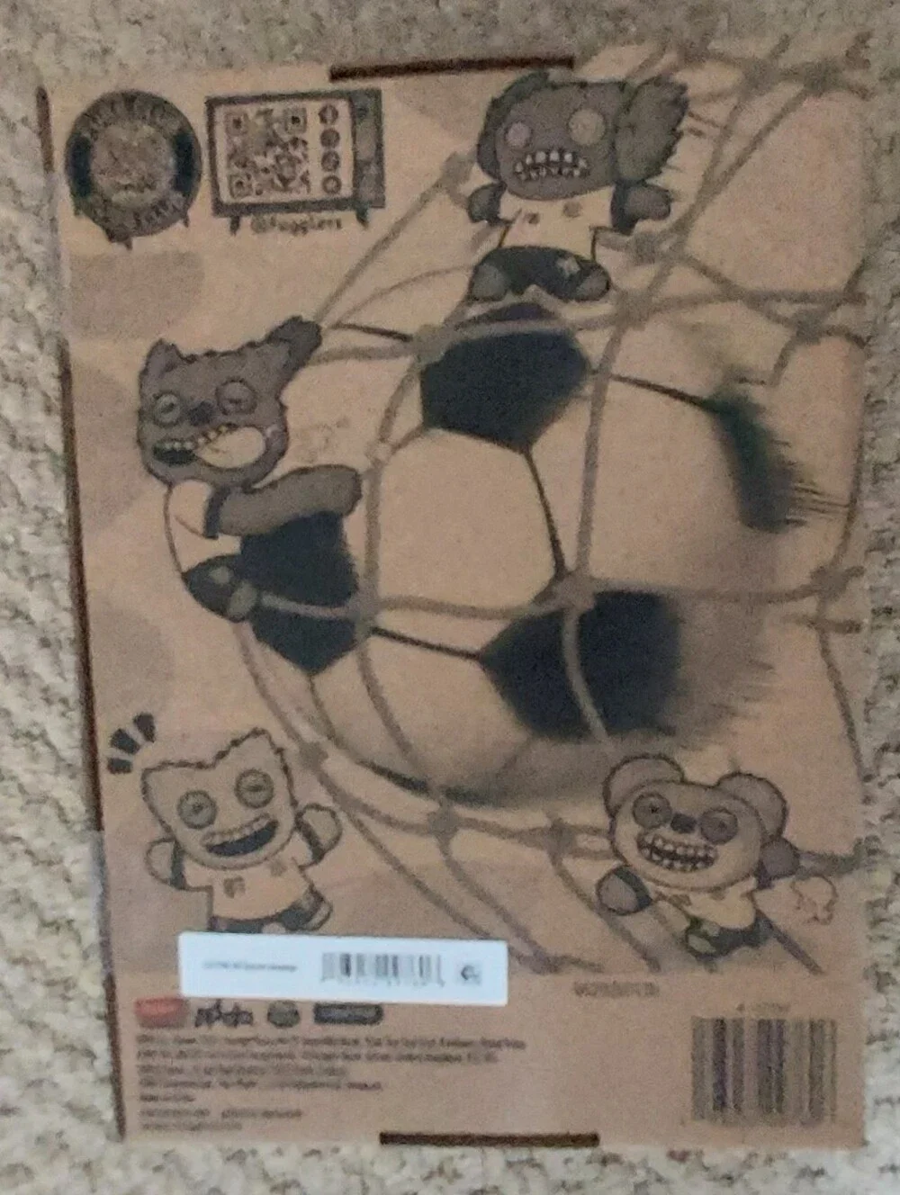 Zuru Fuggler X USA FIFA Soccer 2026  Brown Plush Grumps World Cup New 9